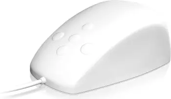 Maus Keysonic KSM-3020M-W, me kabllo, USB, i bardhë