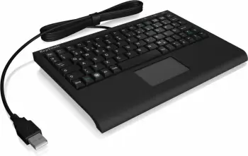 Tastierë Keysonic ACK-3410, me kabllo, US, e zezë