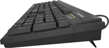 Tastierë KeySonic KSK-8008U-IP, USB, 105 taste, IPX7, e zezë