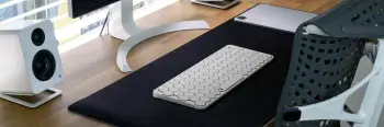 Tastierë KeySonic KSK-5020BT-S, wireless, Bluetooth, RGB LED, mini, alumini, bardhë