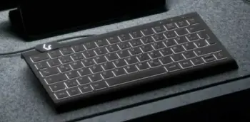 Tastierë KeySonic KSK-5010ELC, me kabllo, LED, QWERTZ, e zezë
