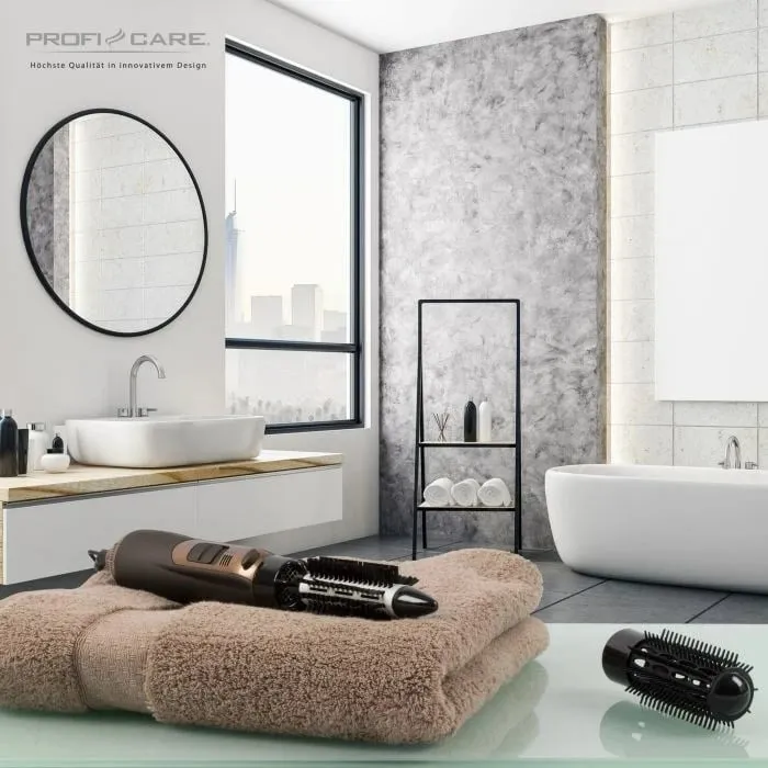 Brushë stiluese për flokë ProfiCare PC-HAS 3011, 800W, e kaftë/bronz - 1