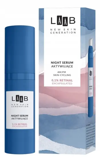 Serum nate AA LAAB AM:PM 0,1% Retinal, 30 ml