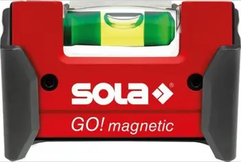 Nivel mini magnetik Sola GO Magnet Clip, 7.5 cm, poliamid i përforcuar, magnet neodymium