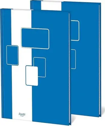 Bllok shënimesh Bantex Notebook, A5, 96 fletë me katrorë, paketim 5 copë