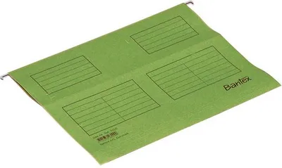 Dosje kartoni Bantex 3460-15, A4, e gjelbër - 1
