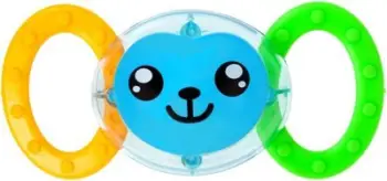Lodër trokollimë BamBam Monkey Rattle, shumëngjyrëshe