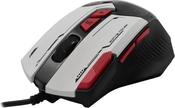 Maus Gaming Baracuda BGM-042, I bardhë - 1