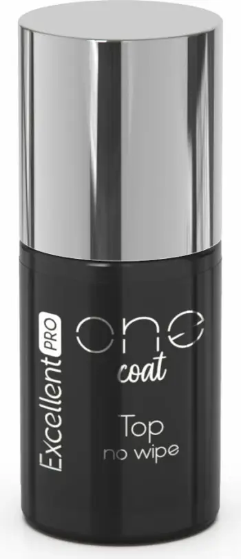 Llak për thonj Excellent PRO One Coat Top No Wipe Milky Mist për femra, 7g