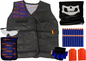 Kostum polici për fëmijë Import Leantoys, i zi