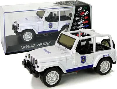 Lodër Leantoy Import automjet police, e bardhë - 7