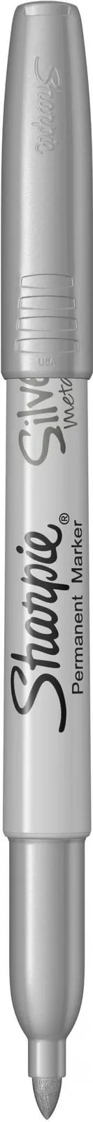 Marker Sharpie 1891063, majë e rrumbullakët, fine 1.4 mm, argjendtë - 1