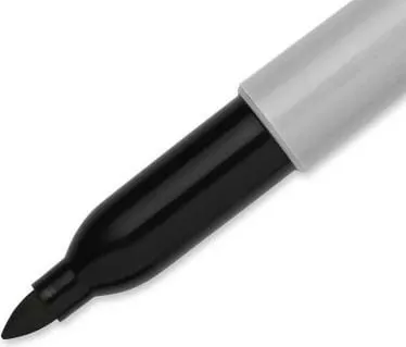 Set markera Sharpie Fine, majë e rrumbullakët, 24 copë, të zinj - 3