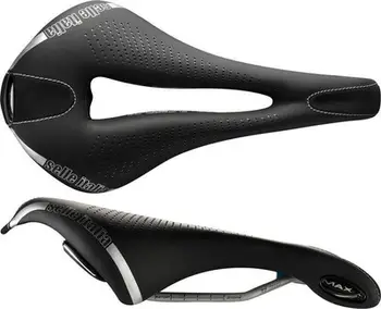Shalë biçiklete Selle Italia Max Flite Gel TI316 Superflow, e zezë