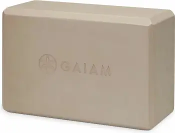 Bllok yoga Gaiam Essentials 65382, shkumë, 7 cm, bezhë