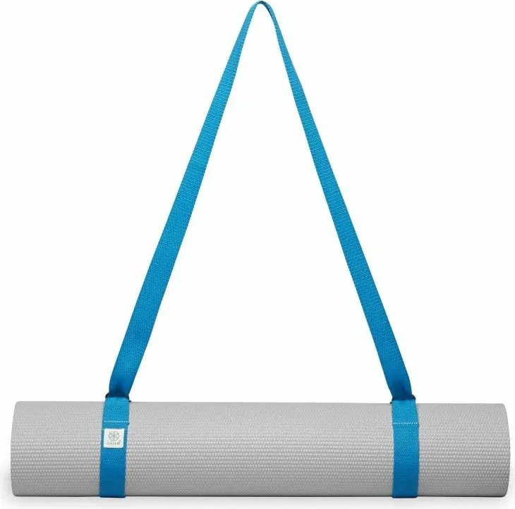 Rrip për tapet joga GAIAM, blu - 2