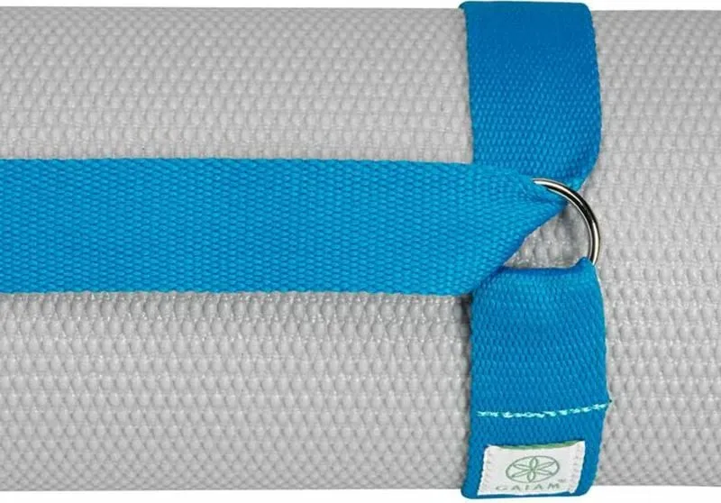 Rrip për tapet joga GAIAM, blu - 4