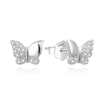 Vathë Agato Butterflies AGUP3508, të argjendtë