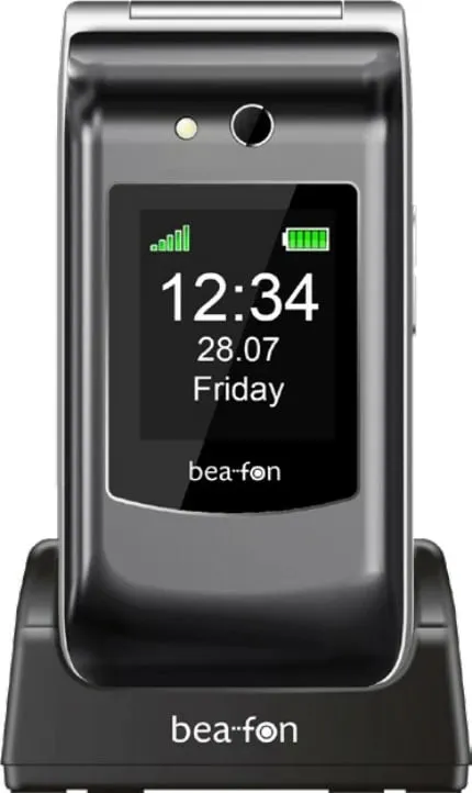 Celular Beafon SL646, Clamshell, Single SIM, 2.8", Bluetooth, 1000 mAh, Anthracite - 1