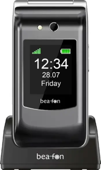 Celular Beafon SL646, Clamshell, Single SIM, 2.8", Bluetooth, 1000 mAh, Anthracite