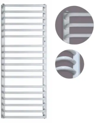 Radiator për banjo Instal-Projekt, i bardhë