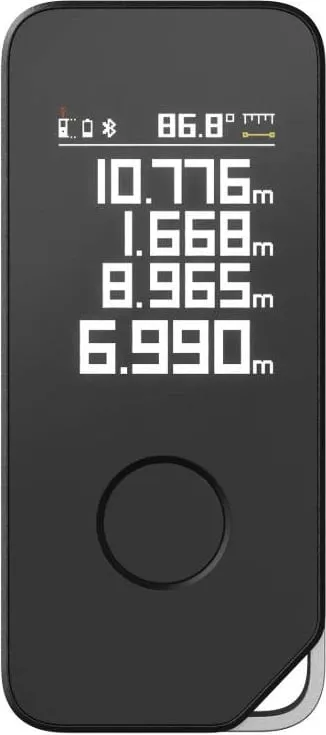 Matës lazer HOTO H-D50, bluetooth, 50m, i zi - 2