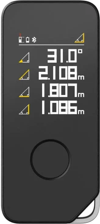 Matës lazer HOTO H-D50, bluetooth, 50m, i zi - 3