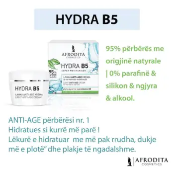 Krem kundër rrudhave Afrodita Hydra B5, 50ml