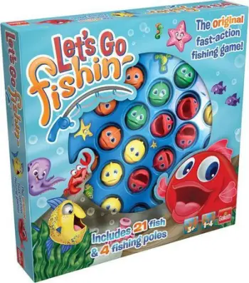 Set i lodrave Goliath Let's Go Fishing 30816, i kaltër