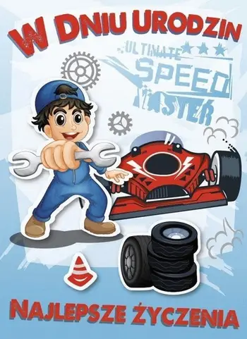 Kartolinë urimi Armin Style Birthday Card, me zarf, për ditëlindje