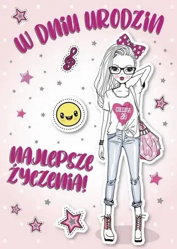 Kartolinë urimi Armin Style Birthday, me zarf, për ditëlindje