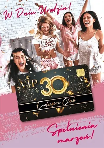 Kartolinë ditëlindjeje Armin Style 30 Gift M, me zarf, me mesazh të gatshëm, shumëngjyrëshe