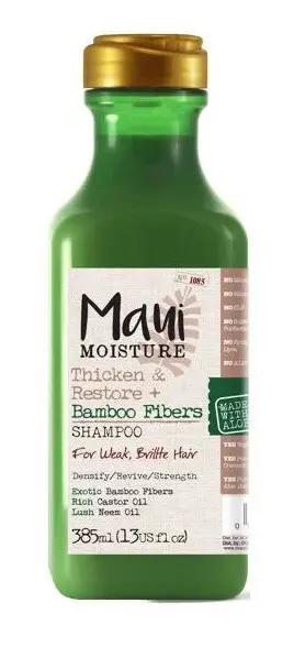 Shampon për flokë Maui Bamboo Fibers, 385ml
