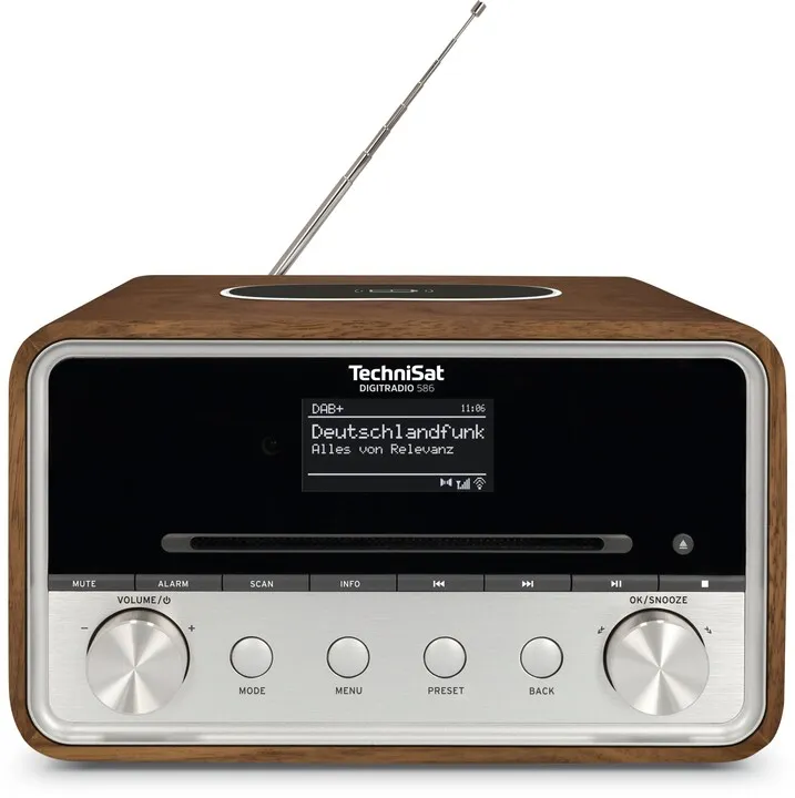 Radio TechniSat DigitRadio 586, e kaftë / argjendtë - 2