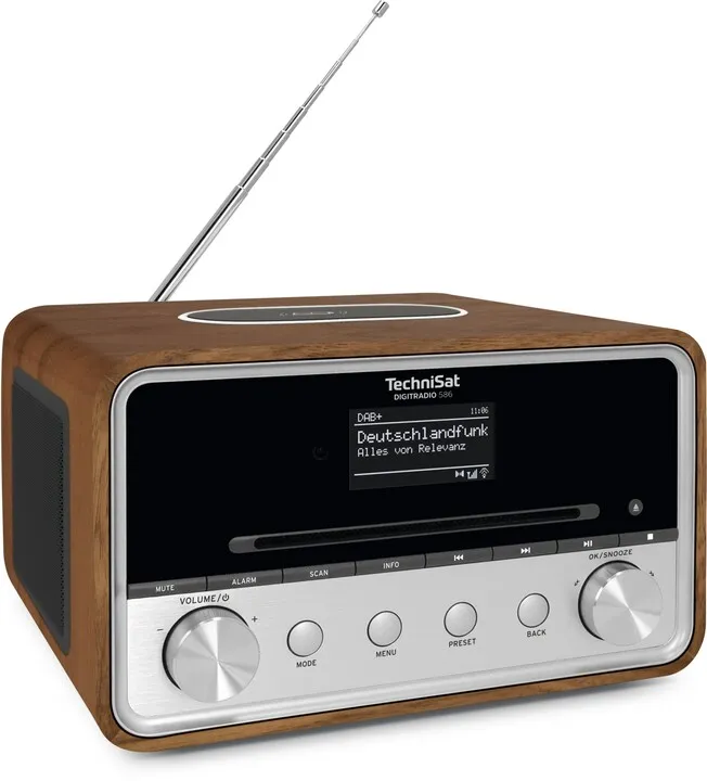 Radio TechniSat DigitRadio 586, e kaftë / argjendtë - 4
