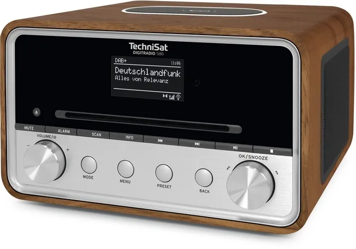 Radio TechniSat DigitRadio 586, e kaftë / argjendtë - 5