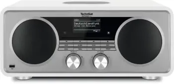 Radio Dixhitale TechniSat DigitRadio 602, e bardhë/argjend