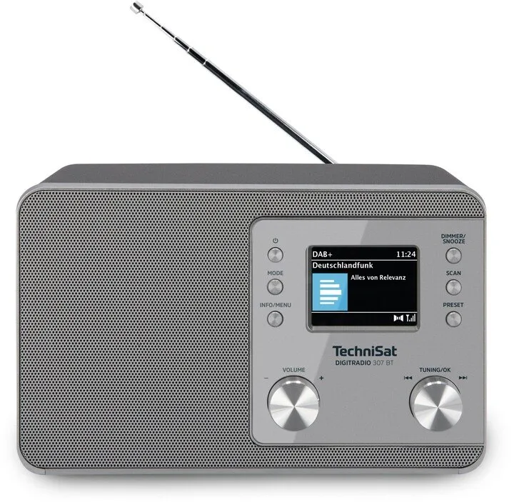 Radio TechniSat DigitRadio 307 BT, e argjendtë - 1