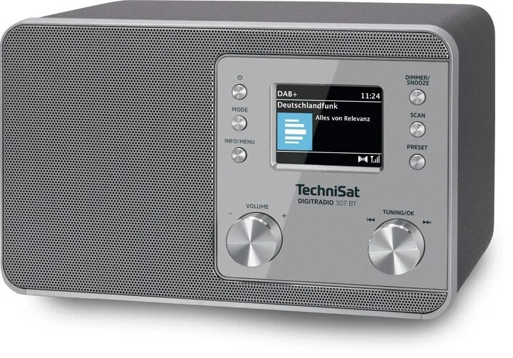 Radio TechniSat DigitRadio 307 BT, e argjendtë - 4