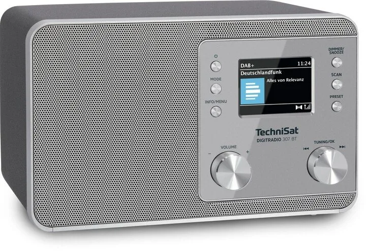 Radio TechniSat DigitRadio 307 BT, e argjendtë - 5