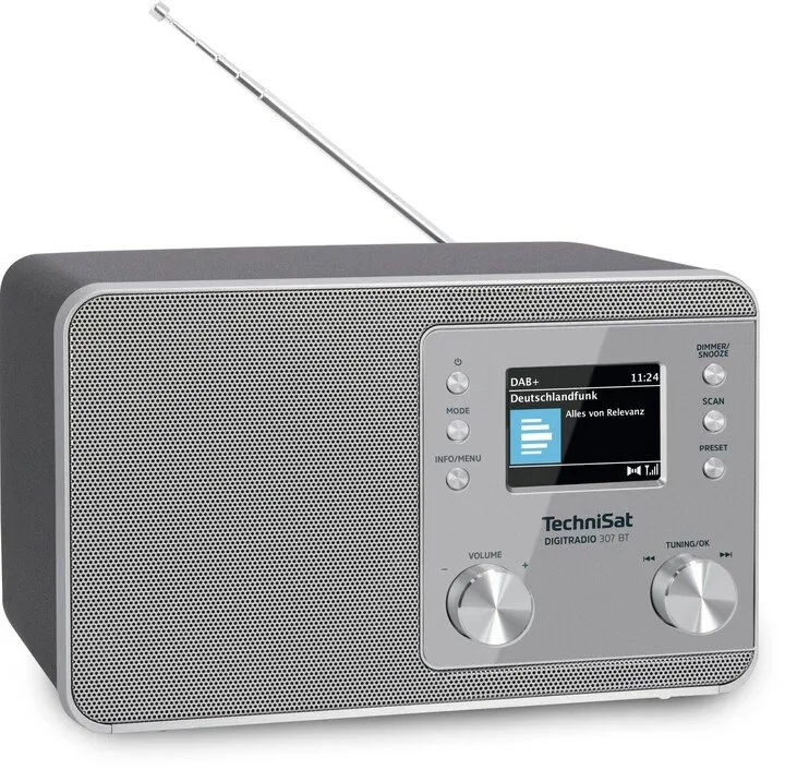 Radio TechniSat DigitRadio 307 BT, e argjendtë - 6