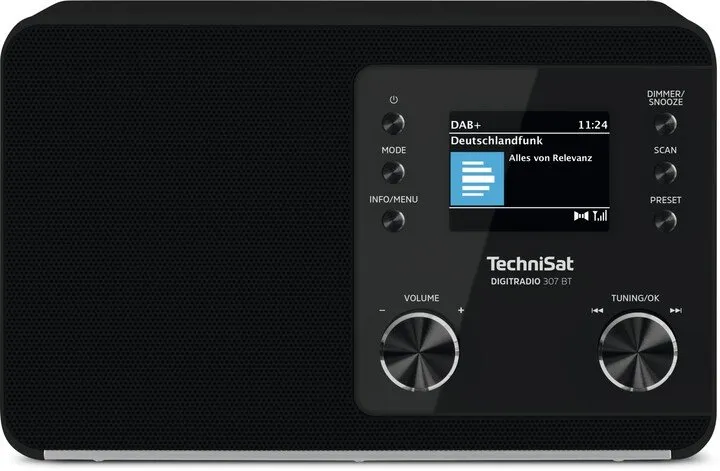 Radio TechniSat DigitRadio 307 BT, e zezë - 2