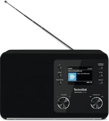 Radio TechniSat DigitRadio 307 BT, e zezë