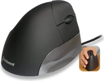 Maus vertikal Evoluent (VMSR), USB, 3 butona, 1200 DPI, i zi
