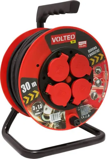 Kabllo zgjatuese kopshti Volteo, 40m, 3x2.5mm