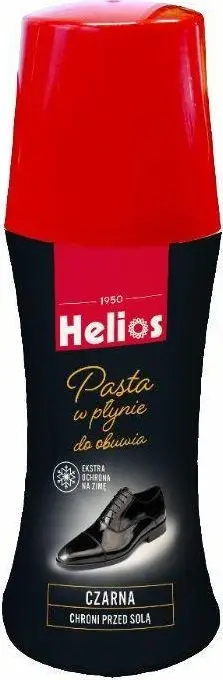 Pastë shkëlqyese për këpucë Helios Politan, 60ml, e zezë