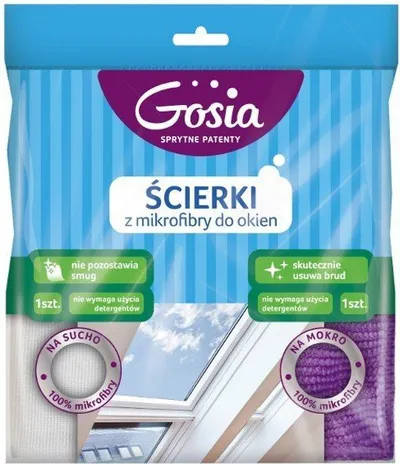 Set lecka mikrofibër Politan Gosia, vjollcë/e hirtë - 1