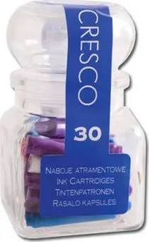 Ngjyrë për stilolaps Cresco Jar, 30 copë, e kaltër - 1