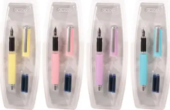 Stilolaps me bojë Cresco Go Pen Pastel, +2 fishekë bojë, i kaltër