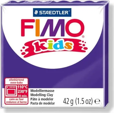 Masë plastike Fimo për ngurtësim, 42g, vjollcë - 1